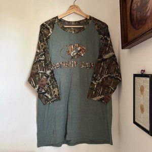 xl camo raglan